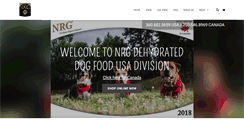 Desktop Screenshot of nrgdogproducts.com